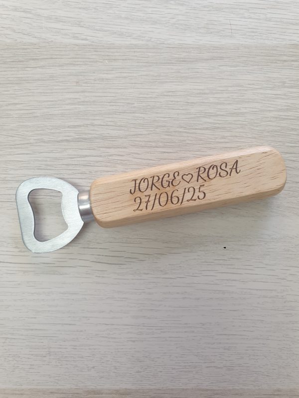 Abridor Clásico Madera Personalizado