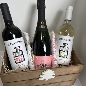 Caja Navideña Botellas