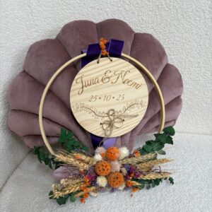 Porta Alianzas Marina Flor Preservada