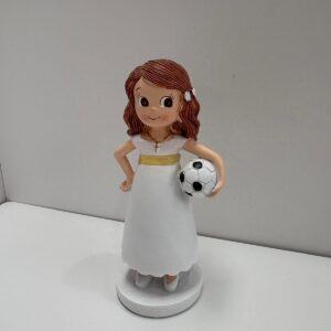 Figura Comunión Niña Fútbol