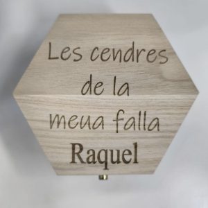 Cajita Cendres Fallera Personalizada